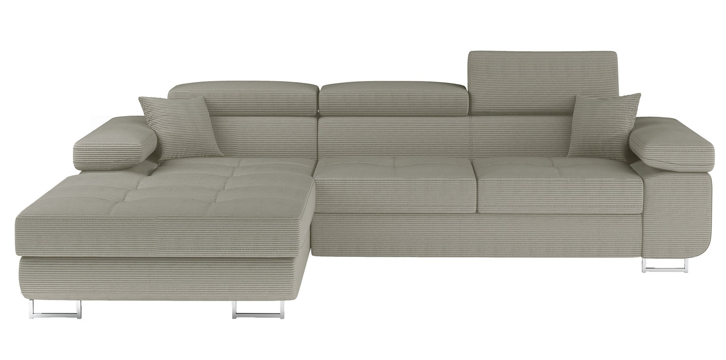 Corner Sofa Reykjavik | size: Width: 289cm, Height: 85cm, Depth: 203cm | color: Jarell | image: 0 | variant: 1009753