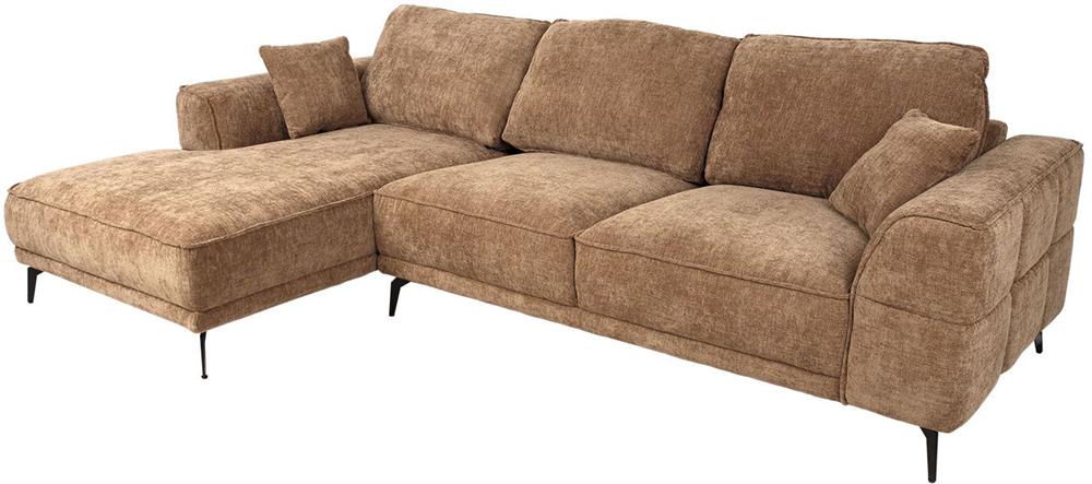 Corner Sofa West Deal | size: Width: 293cm, Height: 88cm, Depth: 170cm | color: Beige | image: 1 | variant: 1000401