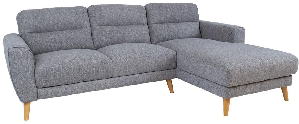 Corner Sofa West Delhi | size: Width: 232cm, Height: 83cm, Depth: 163cm | color: Gray | image: 1 | variant: 1000334