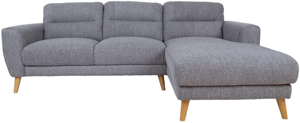 Corner Sofa West Delhi | size: Width: 232cm, Height: 83cm, Depth: 163cm | color: Gray | image: 2 | variant: 1000334