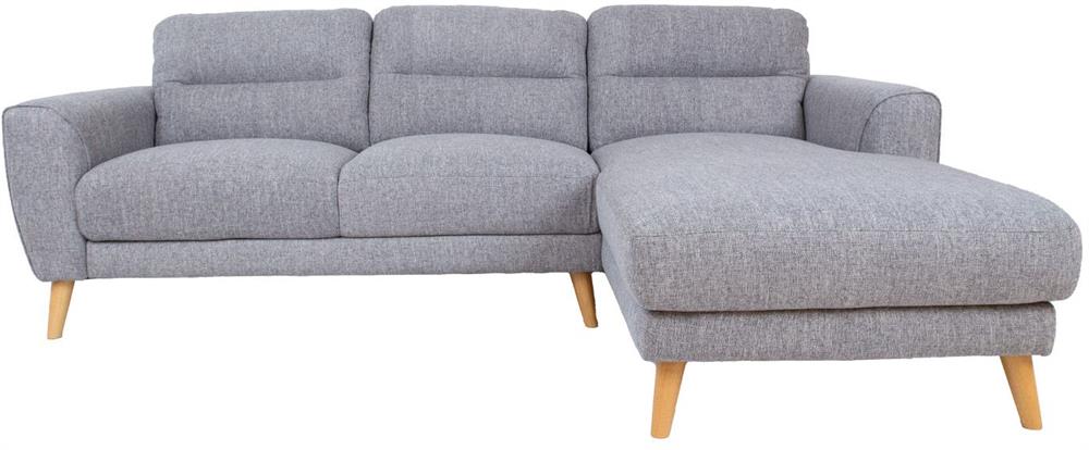 Corner Sofa West Delhi | size: Width: 232cm, Height: 83cm, Depth: 163cm | color: Gray | image: 2 | variant: 1000335