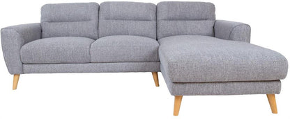 Corner Sofa West Delhi | size: Width: 232cm, Height: 83cm, Depth: 163cm | color: Gray | image: 2 | variant: 1000335