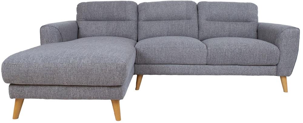Corner Sofa West Delhi | size: Width: 232cm, Height: 83cm, Depth: 163cm | color: Gray | image: 2 | variant: 1000336