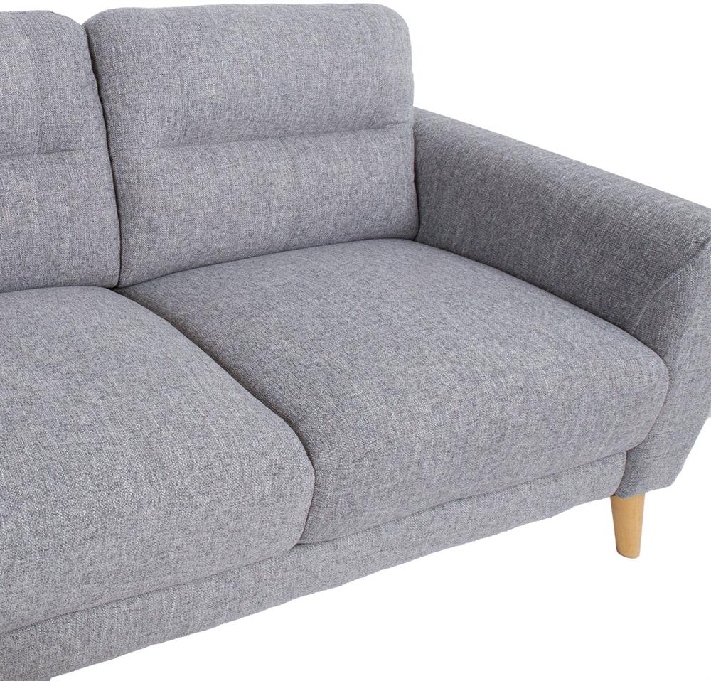 Corner Sofa West Delhi | size: Width: 232cm, Height: 83cm, Depth: 163cm | color: Gray | image: 3 | variant: 1000337