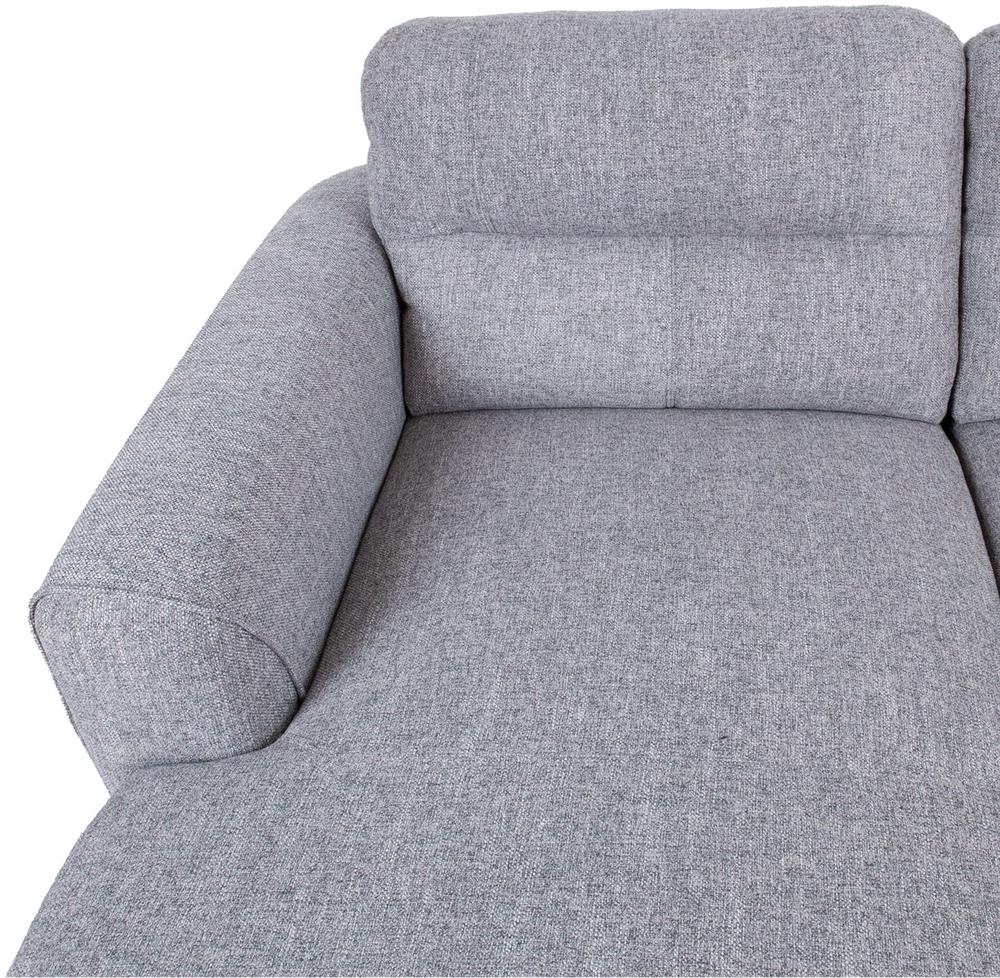 Corner Sofa West Delhi | size: Width: 232cm, Height: 83cm, Depth: 163cm | color: Gray | image: 4 | variant: 1000337