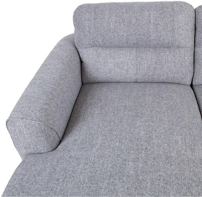 Corner Sofa West Delhi | size: Width: 232cm, Height: 83cm, Depth: 163cm | color: Gray | image: 4 | variant: 1000337