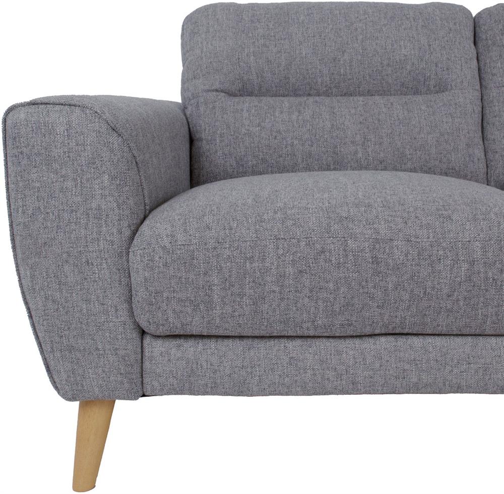 Corner Sofa West Delhi | size: Width: 232cm, Height: 83cm, Depth: 163cm | color: Gray | image: 5 | variant: 1000334
