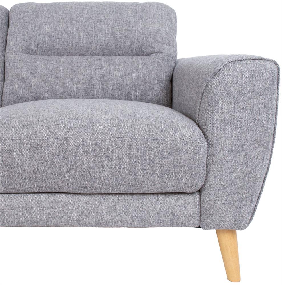 Corner Sofa West Delhi | size: Width: 232cm, Height: 83cm, Depth: 163cm | color: Gray | image: 5 | variant: 1000335