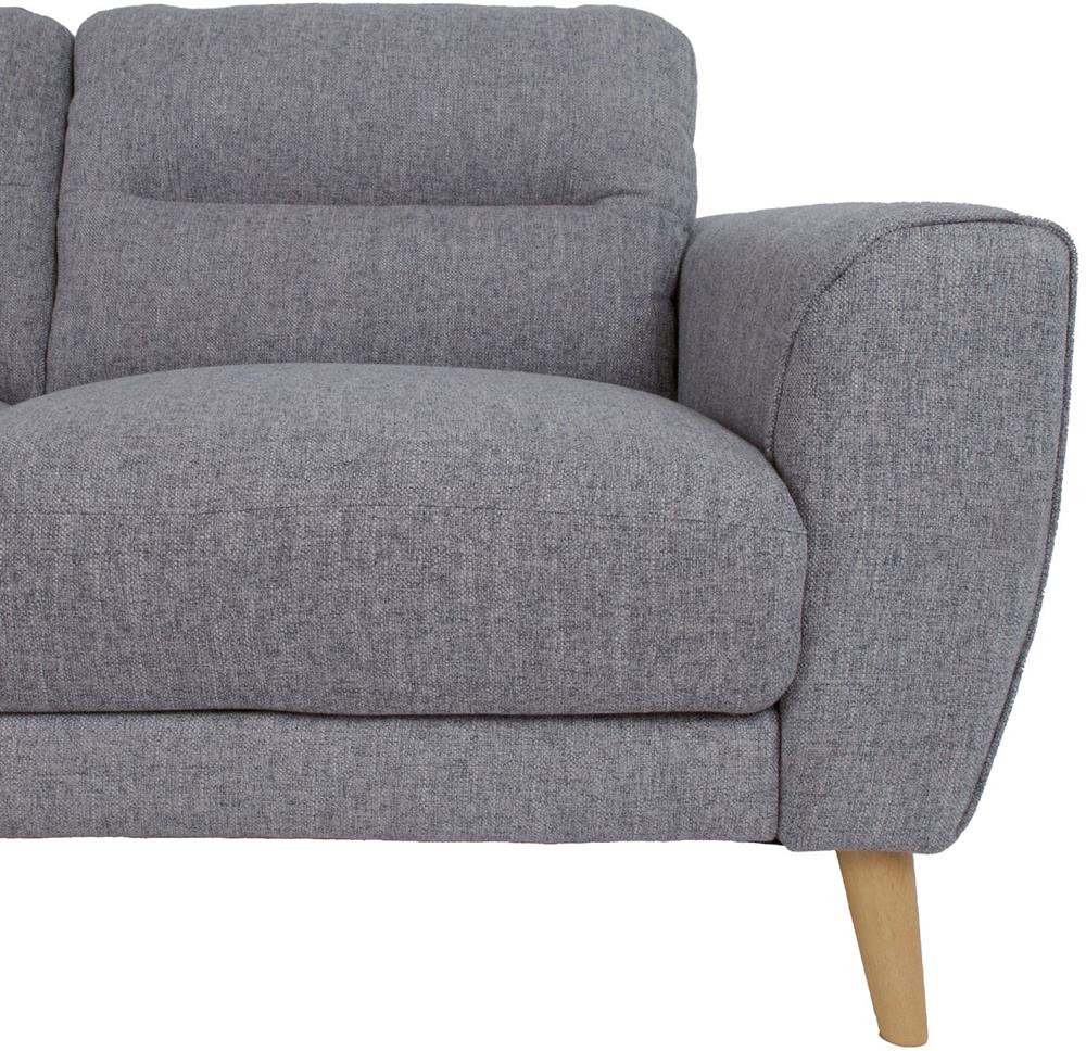 Corner Sofa West Delhi | size: Width: 232cm, Height: 83cm, Depth: 163cm | color: Gray | image: 5 | variant: 1000336