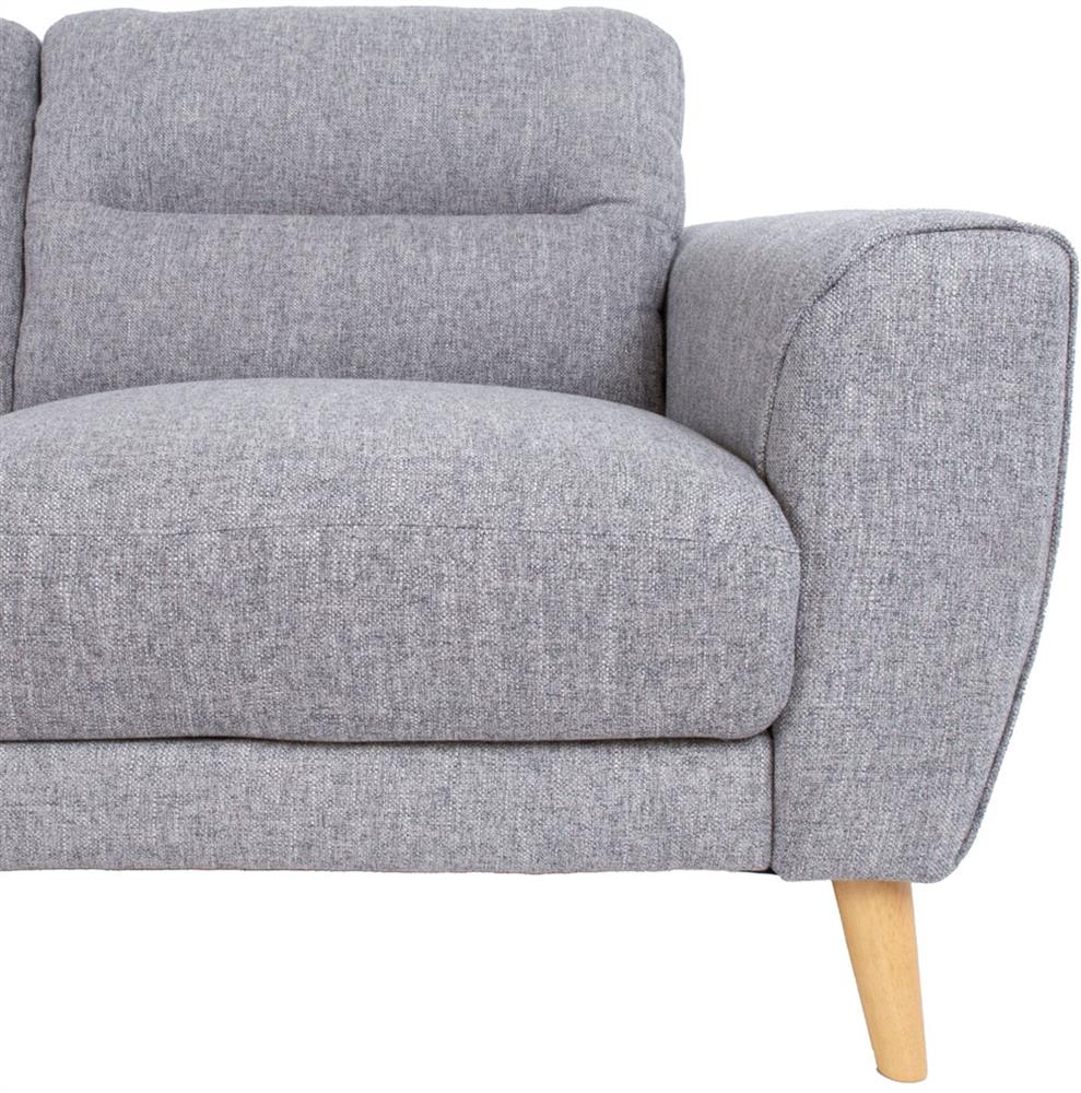 Corner Sofa West Delhi | size: Width: 232cm, Height: 83cm, Depth: 163cm | color: Gray | image: 5 | variant: 1000337