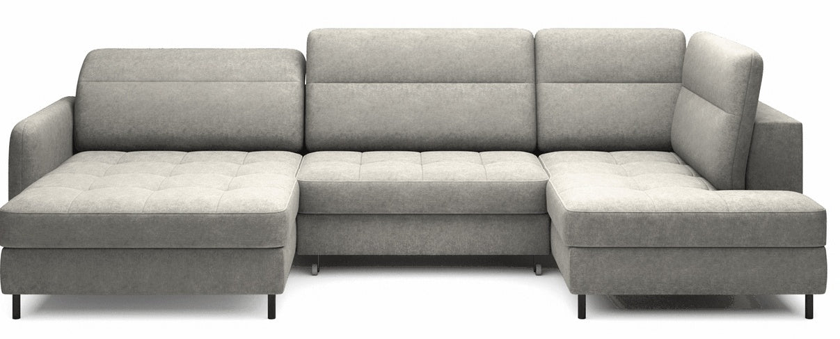 Corner Sofa West Manningtree 1 | size: Width: 306cm, Height: 100cm, Depth: 165cm | color: Raquel | image: 0 | variant: 1009739