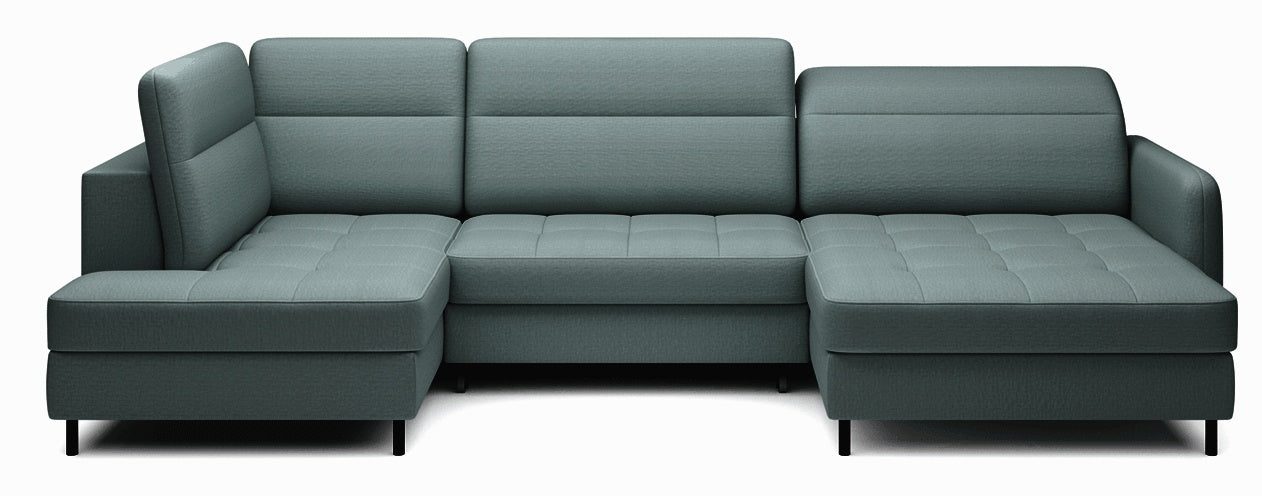 Corner Sofa West Manningtree | size: Width: 306cm, Height: 100cm, Depth: 165cm | color: Manhattan | image: 0 | variant: 1009719