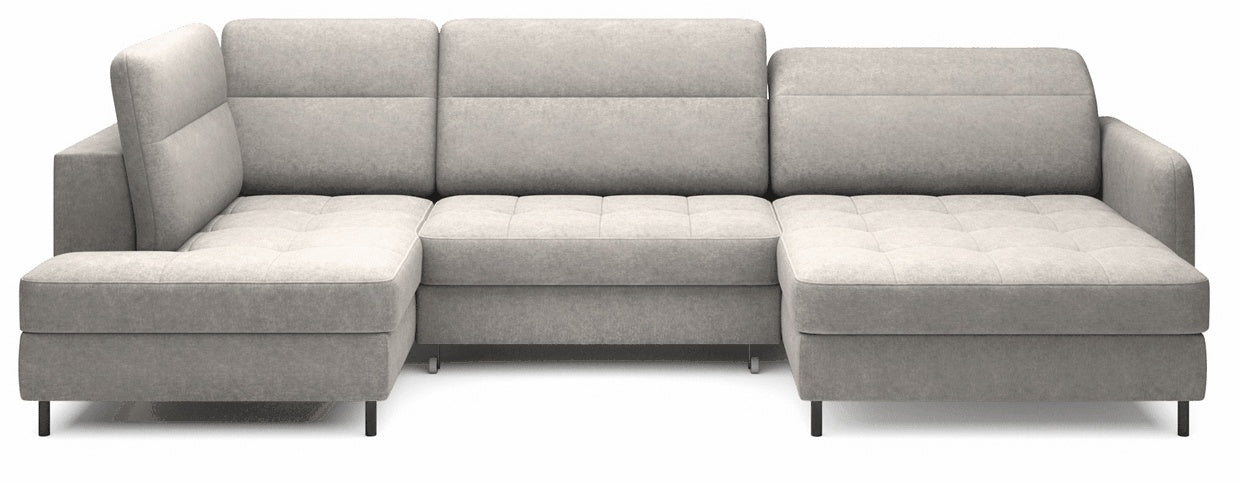 Corner Sofa West Manningtree | size: Width: 306cm, Height: 100cm, Depth: 165cm | color: Raquel | image: 0 | variant: 1009721
