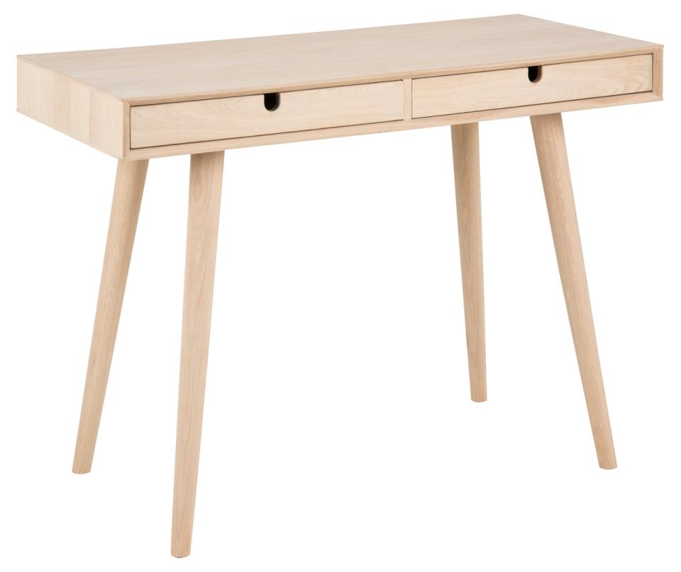 Desk Century | size: Length: 45cm, Width: 100cm, Height: 74cm | color: Oak | image: 1 | variant: 1012437