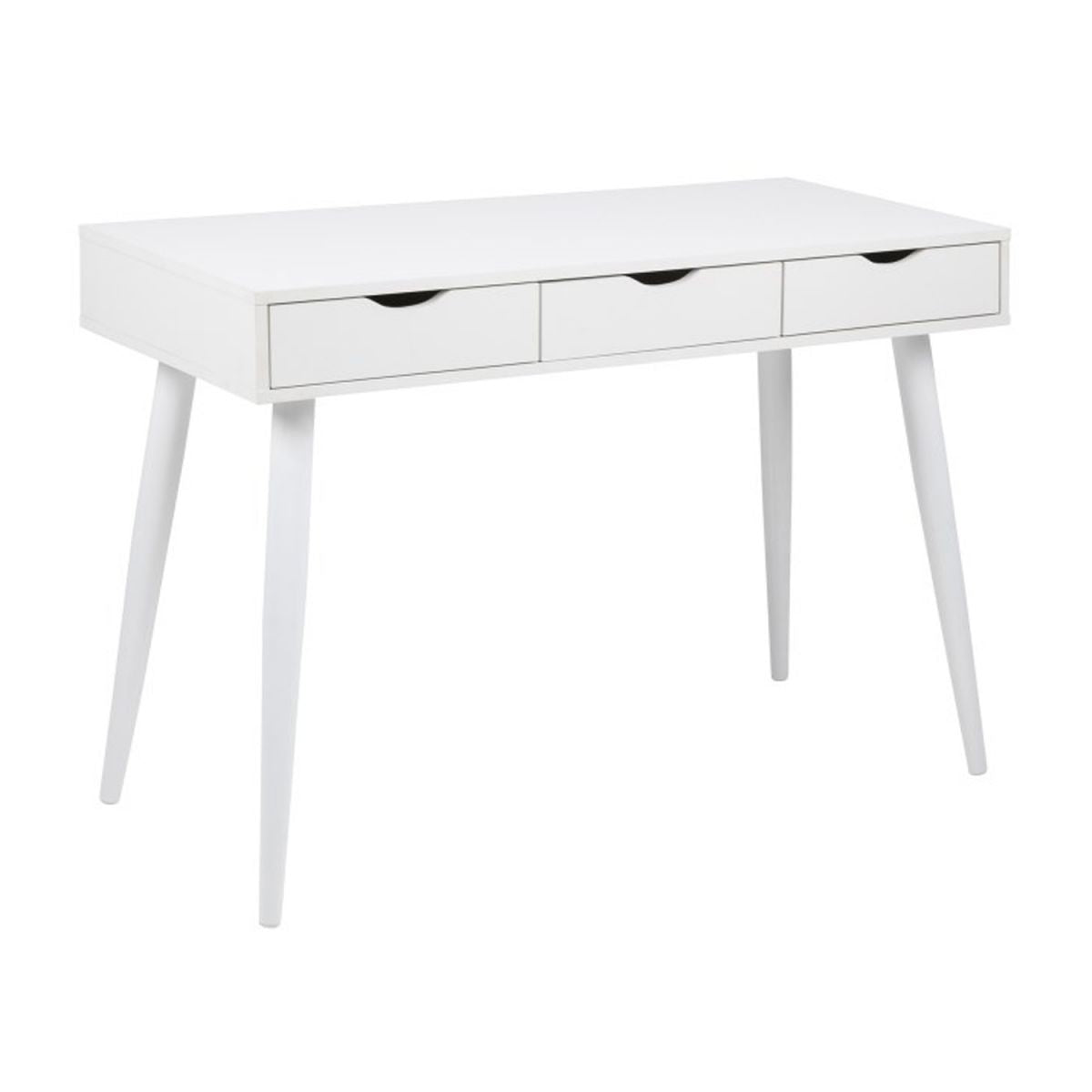 Desk Neptun 2 | size: Length: 110cm, Width: 50cm, Height: 77cm | color: White | image: 1 | variant: 1011784