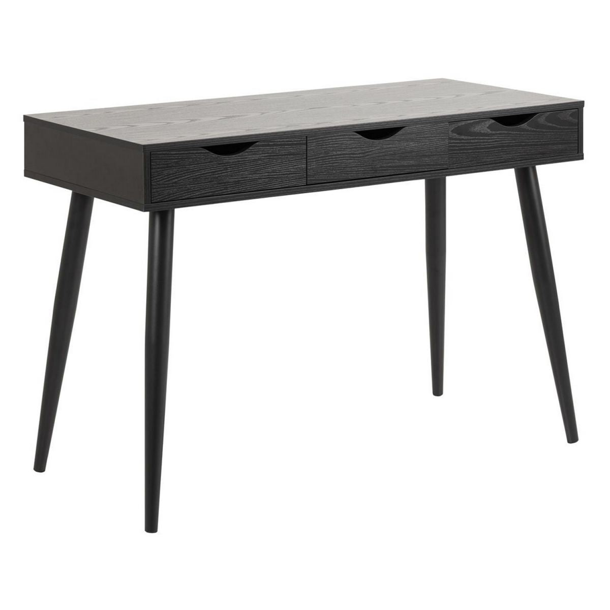 Desk Neptun 4 | size: Length: 110cm, Width: 50cm, Height: 77cm | color: Black | image: 1 | variant: 1011818