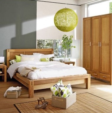 Double Bed Chicago New 3 | size: Length: 214.5cm, Width: 176cm, Height: 91cm | color: Brown | image: 1 | variant: 1011846