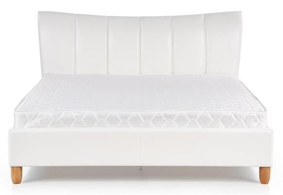 Double Bed East Chisinau | size: Length: 217cm, Width: 174cm, Height: 100cm | color: White | image: 3 | variant: 1006678