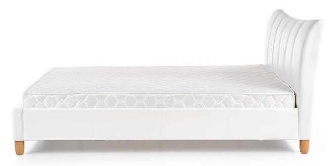 Double Bed East Chisinau | size: Length: 217cm, Width: 174cm, Height: 100cm | color: White | image: 4 | variant: 1006678