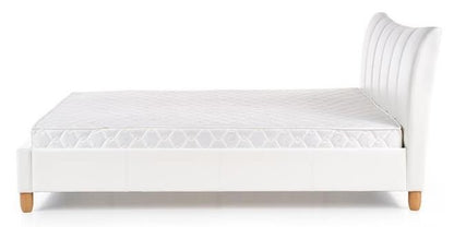 Double Bed East Chisinau | size: Length: 217cm, Width: 174cm, Height: 100cm | color: White | image: 4 | variant: 1006678