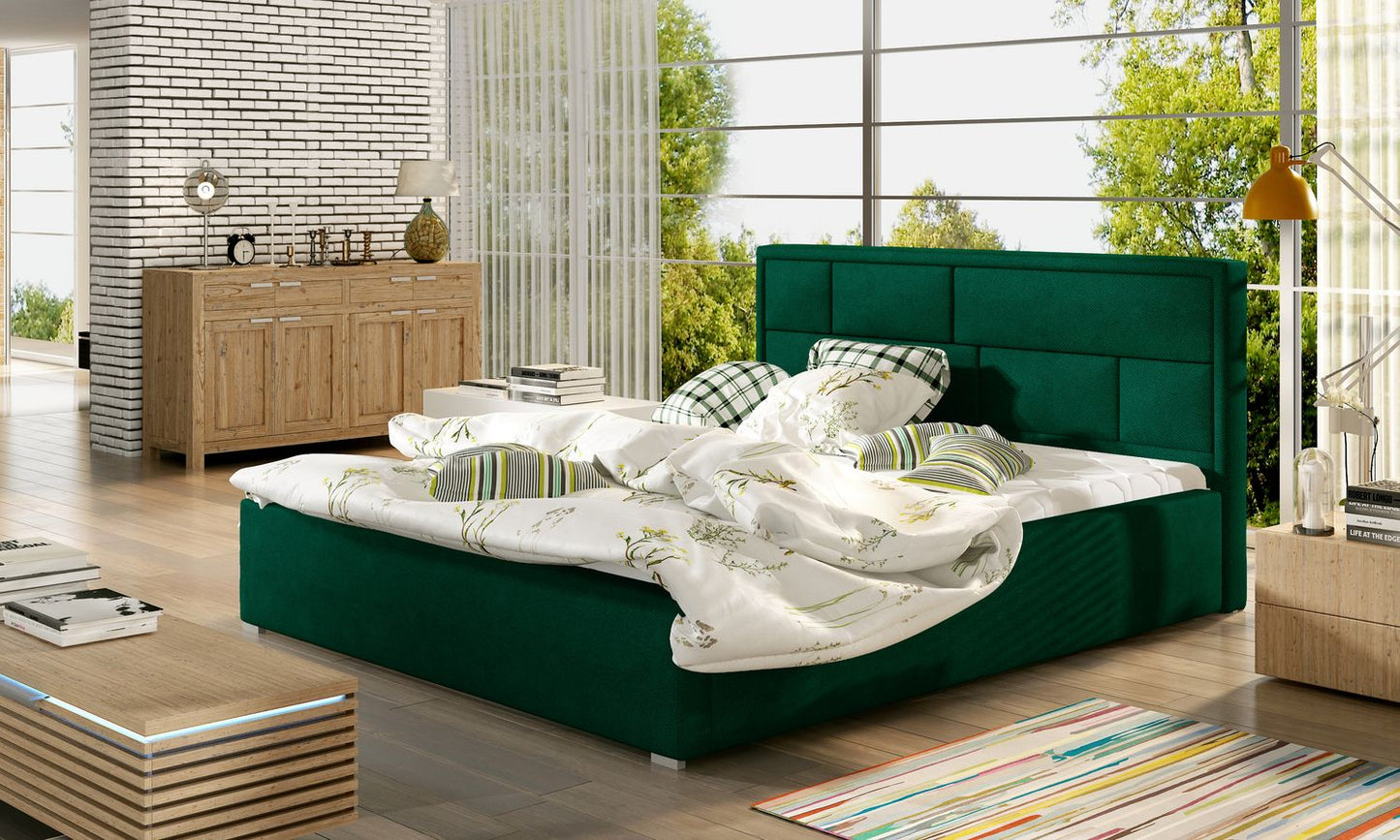 Double Bed East Marrakesh 1 | size: Length: 223cm, Width: 180cm, Height: 93cm | color: Kronos | image: 1 | variant: 1011539