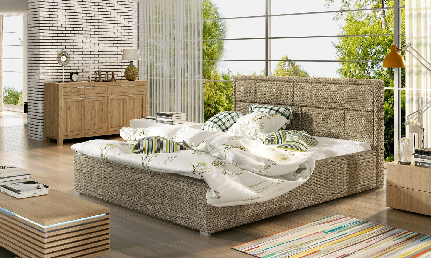 Double Bed East Marrakesh | size: Length: 223cm, Width: 160cm, Height: 93cm | color: Berlin | image: 1 | variant: 1011516
