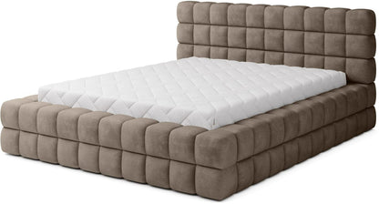 Double Bed East Petersburg 1 | size: Length: 225cm, Width: 204cm, Height: 104cm | color: Amore | image: 1 | variant: 1011060