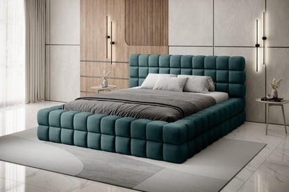 Double Bed East Petersburg 1 | size: Length: 225cm, Width: 204cm, Height: 104cm | color: Amore | image: 2 | variant: 1011062