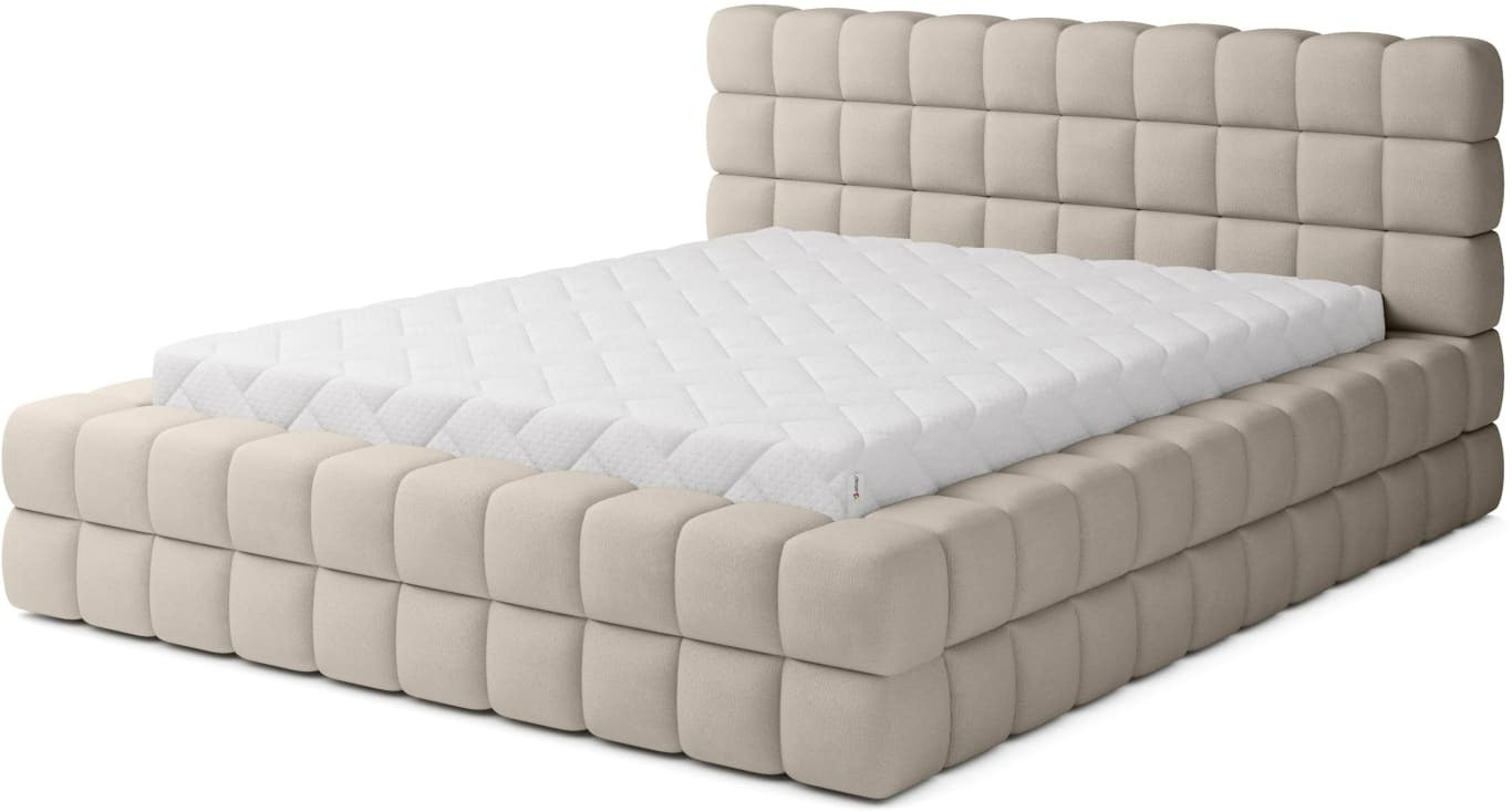 Double Bed East Petersburg 1 | size: Length: 225cm, Width: 204cm, Height: 104cm | color: Touch | image: 1 | variant: 1011065
