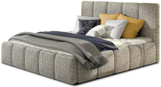 Double Bed Edvige 8 | size: Length: 220cm, Width: 200cm, Height: 93cm | color: Berlin | image: 1 | variant: 1007689