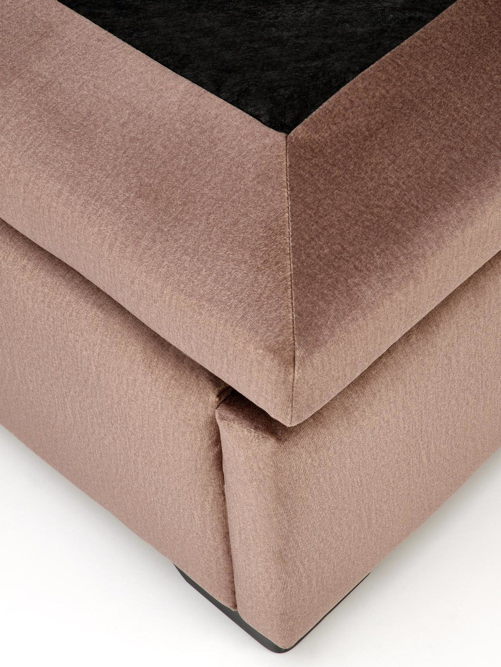 Double Bed Lahore | size: Length: 230cm, Width: 163cm, Height: 124cm | color: Beige | image: 6 | variant: 1003360