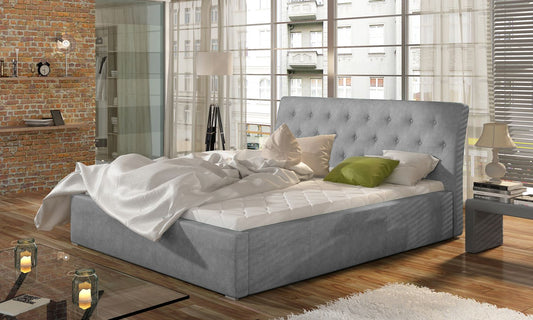 Double Bed Milano 3 | size: Length: 223cm, Width: 220cm, Height: 100cm | color: Paros | image: 1 | variant: 1008071