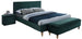 Double Bed Northwich | size: Length: 206cm, Width: 165cm, Height: 96cm | color: Green | image: 1 | variant: 1004512