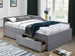 Double Bed Redcar | size: Length: 213cm, Width: 128cm, Height: 75cm | color: Gray | image: 0 | variant: 1004524