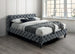 Double Bed Runcorn | size: Length: 225cm, Width: 178cm, Height: 101cm | color: Gray | image: 1 | variant: 1004530