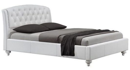 Double Bed Sofia | size: Length: 220cm, Width: 172cm, Height: 108cm | color: White | image: 1 | variant: 1010973
