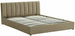 Double Bed St Neots | size: Length: 215cm, Width: 127cm, Height: 79cm | color: Beige | image: 0 | variant: 1004539