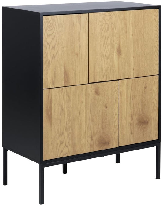 Dresser Aberystwyth | size: Width: 80cm, Height: 103cm, Depth: 40cm | color: Oak | image: 0 | variant: 1005497