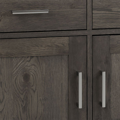 Dresser Bangor | size: Width: 110cm, Height: 82cm, Depth: 46.5cm | color: Oak | image: 6 | variant: 1000161