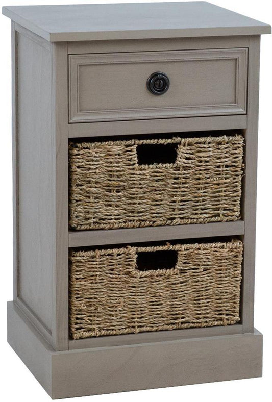 Dresser Charleston | size: Length: 33cm, Width: 40cm, Height: 66cm | color: Gray | image: 1 | variant: 1006358