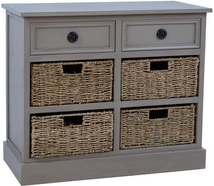 Dresser Charleston | size: Length: 33cm, Width: 76cm, Height: 66cm | color: Gray | image: 1 | variant: 1006354