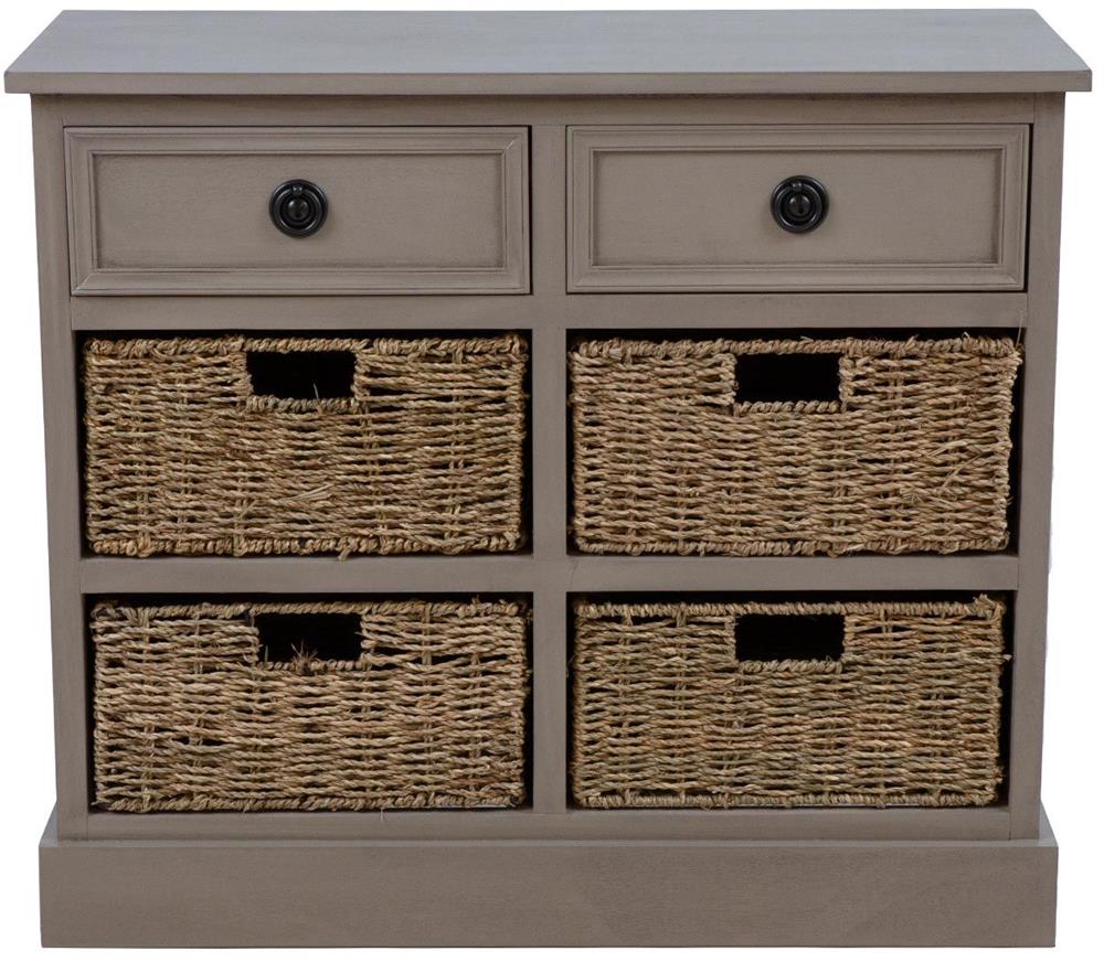 Dresser Charleston | size: Length: 33cm, Width: 76cm, Height: 66cm | color: Gray | image: 3 | variant: 1006354
