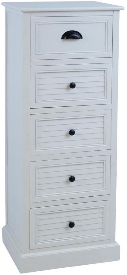 Dresser East Amsterdam | size: Length: 35cm, Width: 45cm, Height: 116.5cm | color: White | image: 1 | variant: 1006351