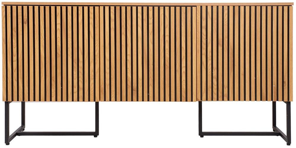 Dresser East Lille | size: Length: 40cm, Width: 160cm, Height: 80cm | color: Oak | image: 2 | variant: 1006342