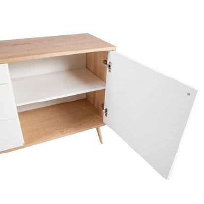 Dresser East Northampton | size: Width: 120cm, Height: 75cm, Depth: 40cm | color: White | image: 4 | variant: 1004949