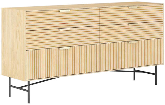 Dresser East Panevezys | size: Length: 40cm, Width: 120cm, Height: 80cm | color: Oak | image: 1 | variant: 1006337