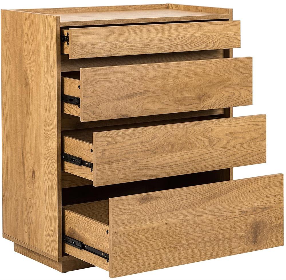 Dresser East Rennes | size: Length: 40cm, Width: 75cm, Height: 89cm | color: Oak | image: 3 | variant: 1006347