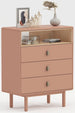 Dresser Leicester | size: Length: 40cm, Width: 80cm, Height: 100cm | color: Pink | image: 1 | variant: 1000462