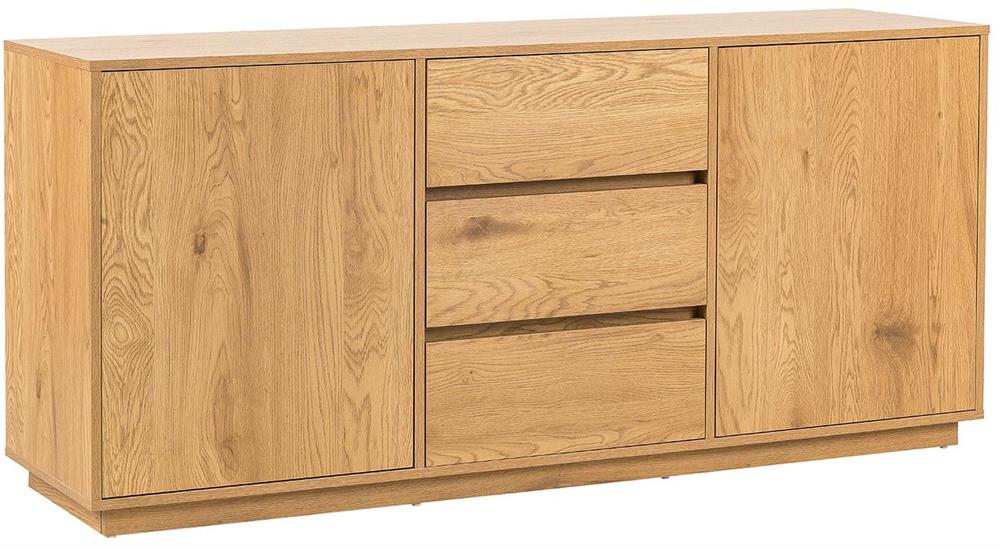 Dresser Sacha | size: Length: 40cm, Width: 160cm, Height: 80cm | color: Oak | image: 1 | variant: 1017661