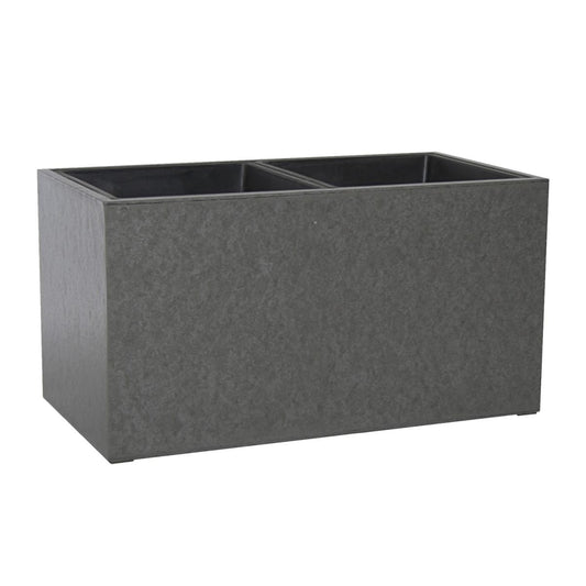 Flower Box Sandstone | size: Length: 65cm, Width: 34.5cm, Height: 28cm | color: Gray | image: 1 | variant: 1010727